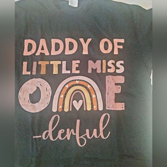Daddy and Mommy of Little Miss One T-Shirts 1st Birthday - Picture 2 of 9